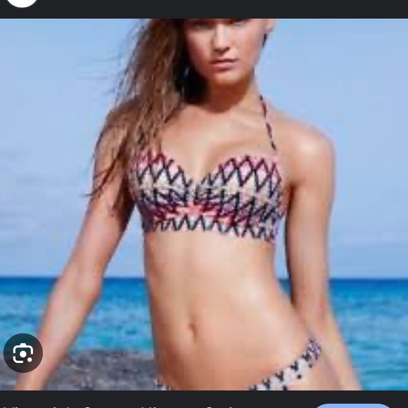 Victoria’s Secret Ikat get away halter 36DD bikini top - Picture 9 of 9